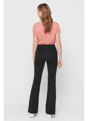 Pantalon flare noir ONLY pour femme seconde vue