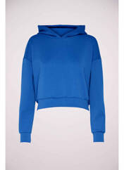 Sweat-shirt à capuche bleu ONLY pour femme seconde vue