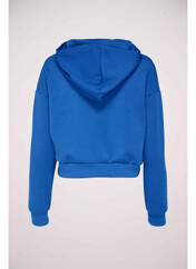 Sweat-shirt à capuche bleu ONLY pour femme seconde vue