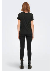T-shirt noir ONLY pour femme seconde vue