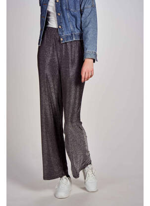 Pantalon droit noir JACQUELINE DE YONG femme