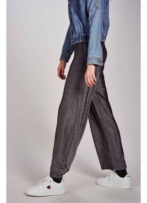 Pantalon droit noir JACQUELINE DE YONG femme