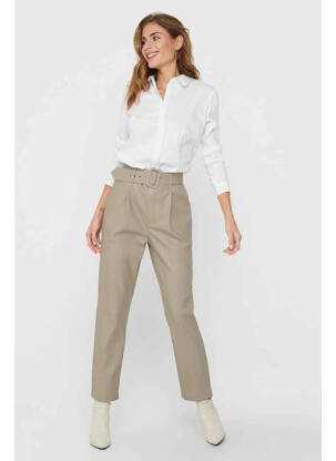 Pantalon droit gris ONLY femme