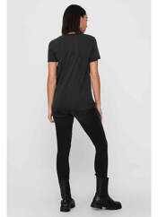 T-shirt noir ONLY pour femme seconde vue