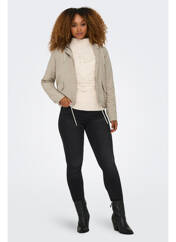 Veste casual beige ONLY pour femme seconde vue