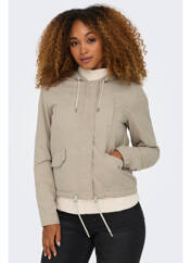 Veste casual beige ONLY pour femme seconde vue