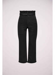 Pantalon chino noir ONLY pour femme seconde vue