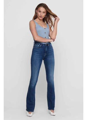 Jean coupe flare bleu ONLY femme