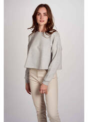 Sweat-shirt gris ONLY pour femme seconde vue