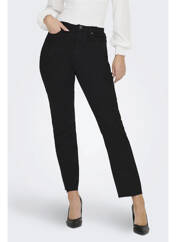 Jeans coupe droite noir ONLY pour femme seconde vue