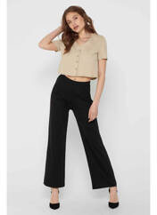 Pantalon flare noir ONLY pour femme seconde vue