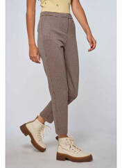 Pantalon chino marron ONLY pour femme seconde vue