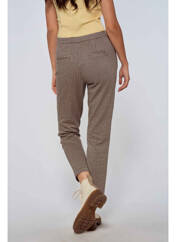 Pantalon chino marron ONLY pour femme seconde vue