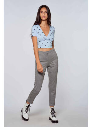 Pantalon chino noir ONLY femme