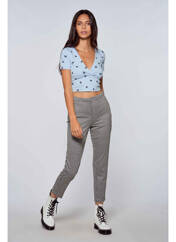 Pantalon chino noir ONLY pour femme seconde vue