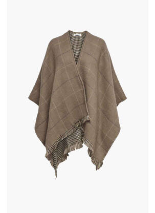 Poncho marron ONLY femme