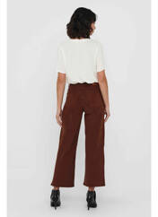 Pantalon 7/8 marron ONLY pour femme seconde vue