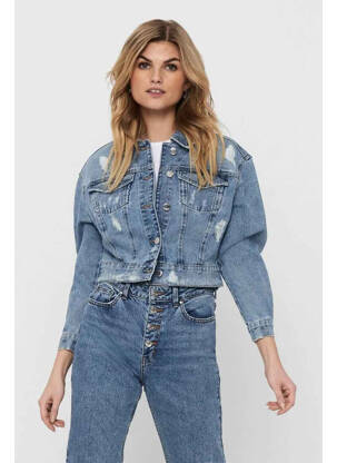 Veste en jean bleu ONLY pour femme