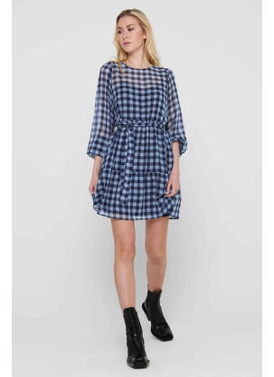 Robe courte bleu ONLY femme