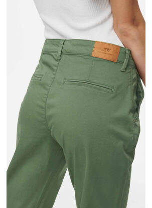 Pantalon chino bleu JACQUELINE DE YONG femme