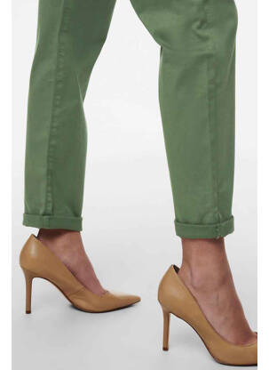 Pantalon chino bleu JACQUELINE DE YONG femme
