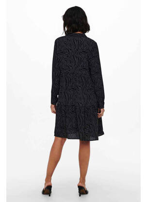Robe courte noir JACQUELINE DE YONG femme