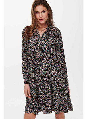 Robe courte noir JACQUELINE DE YONG femme