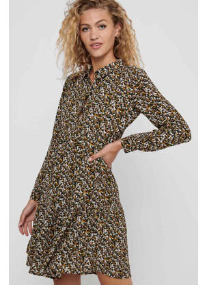 Robe courte noir JACQUELINE DE YONG femme