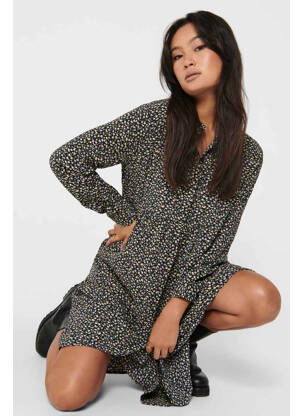 Robe courte bleu JACQUELINE DE YONG femme