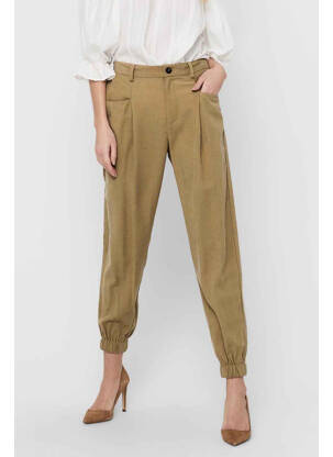 Pantalon droit marron ONLY femme