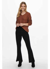 Pantalon flare noir JACQUELINE DE YONG pour femme seconde vue