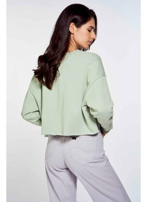 Sweat-shirt vert ONLY femme