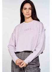 Sweat-shirt violet ONLY pour femme seconde vue