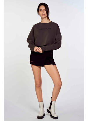 Sweat-shirt gris ONLY femme