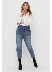 Jeans coupe slim bleu ONLY pour femme seconde vue