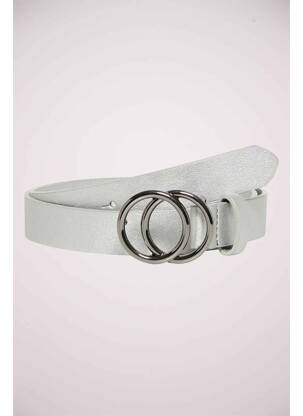 Ceinture argent ONLY femme
