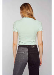 T-shirt vert ONLY pour femme seconde vue