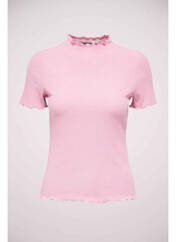 T-shirt rose ONLY pour femme seconde vue