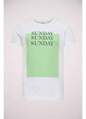 T-shirt blanc ONLY pour fille seconde vue