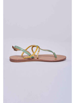 Sandales/nu pieds jaune ONLY femme