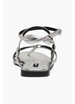 Sandales/nu pieds argent ONLY femme