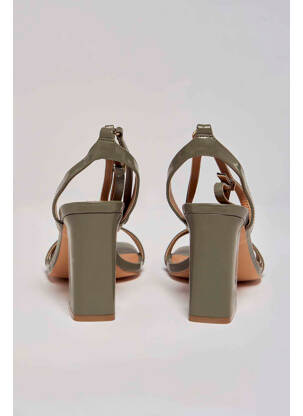 Sandales/nu pieds vert ONLY femme