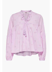 Chemisier rose ONLY pour femme seconde vue