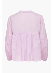 Chemisier rose ONLY pour femme seconde vue