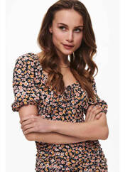 Robe courte noir ONLY pour femme seconde vue