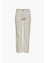 Pantalon droit beige JACQUELINE DE YONG pour femme seconde vue