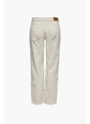 Pantalon droit beige JACQUELINE DE YONG femme