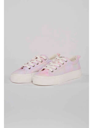 Baskets rose ONLY femme