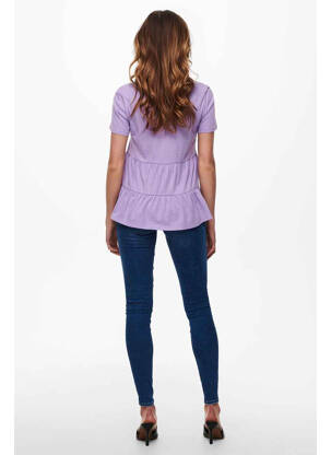 T-shirt violet JACQUELINE DE YONG femme