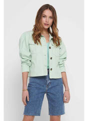 Veste casual vert ONLY pour femme seconde vue